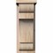Ekena Millwork New Brighton Smooth Corbel w/Backplate, Douglas Fir, 7 1/2"W x 12"D x 20"H COR08X12X20NEB01SDF - alternate 4